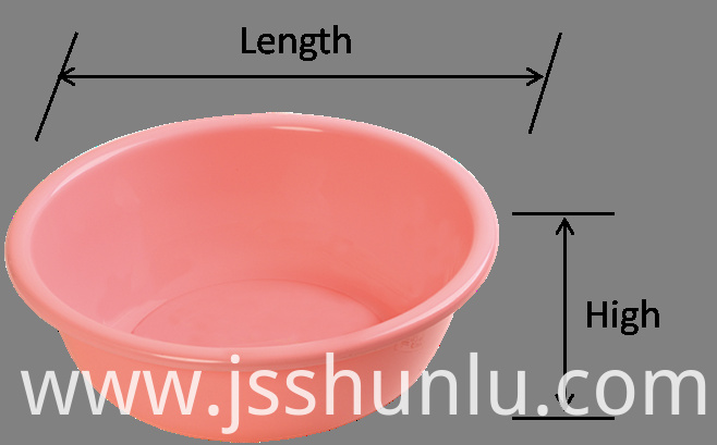 plastic wash basin plastic wash basin